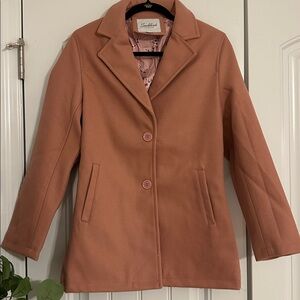 Softshell Women's pink trench Coat